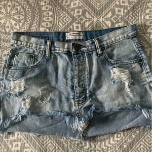 One Teaspoon Junkyard Mini Skirt